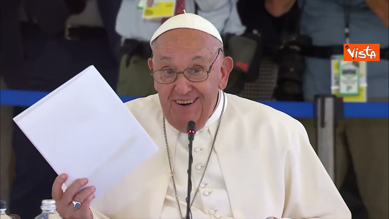 Il discorso INTEGRALE di Papa Francesco al G7 sull'Intelligenza Artificiale