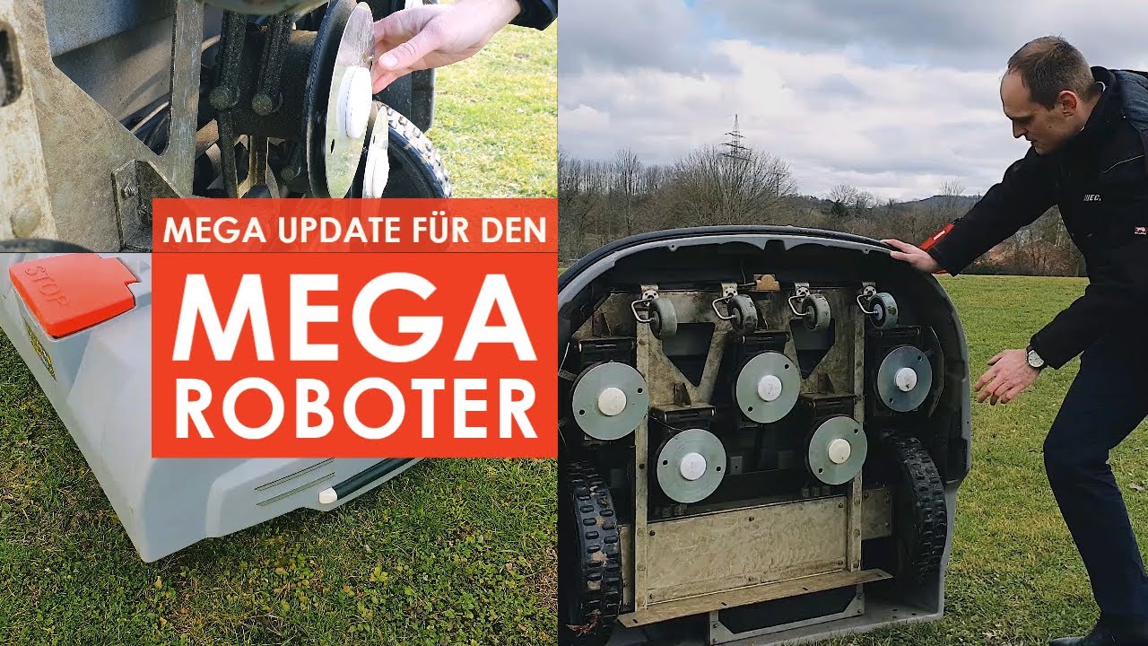 Großes Software-Update für den Profi-Mähroboter von ECHO Robotics (ROBOTIC BITS mit Andreas Beck)