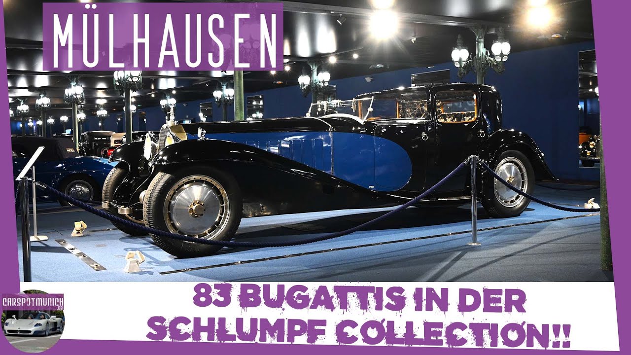 83 Bugattis in einer privaten Sammlung: Museum Collection Schlumpf