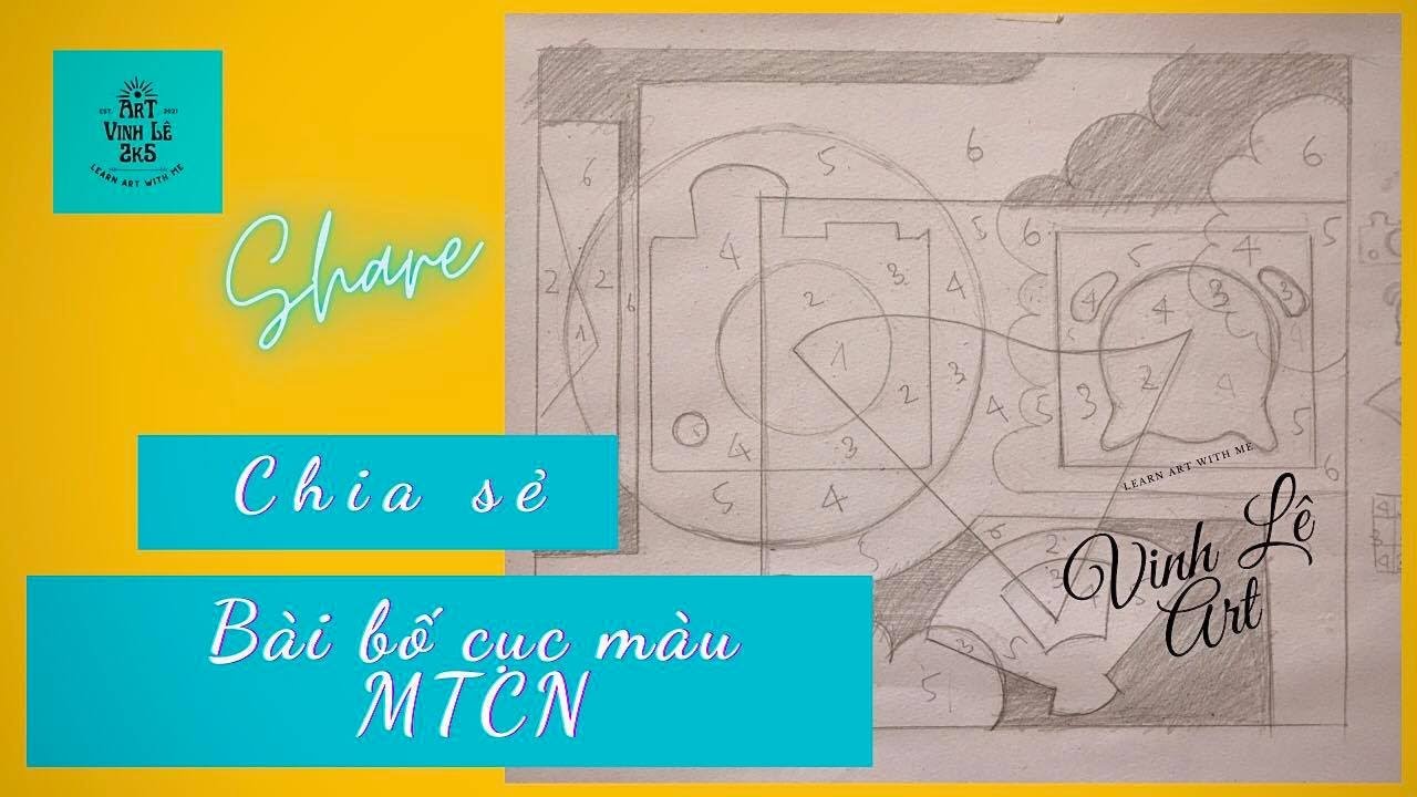 Một bài bố cục màu - khối H MTCN/hocvecungvinhle