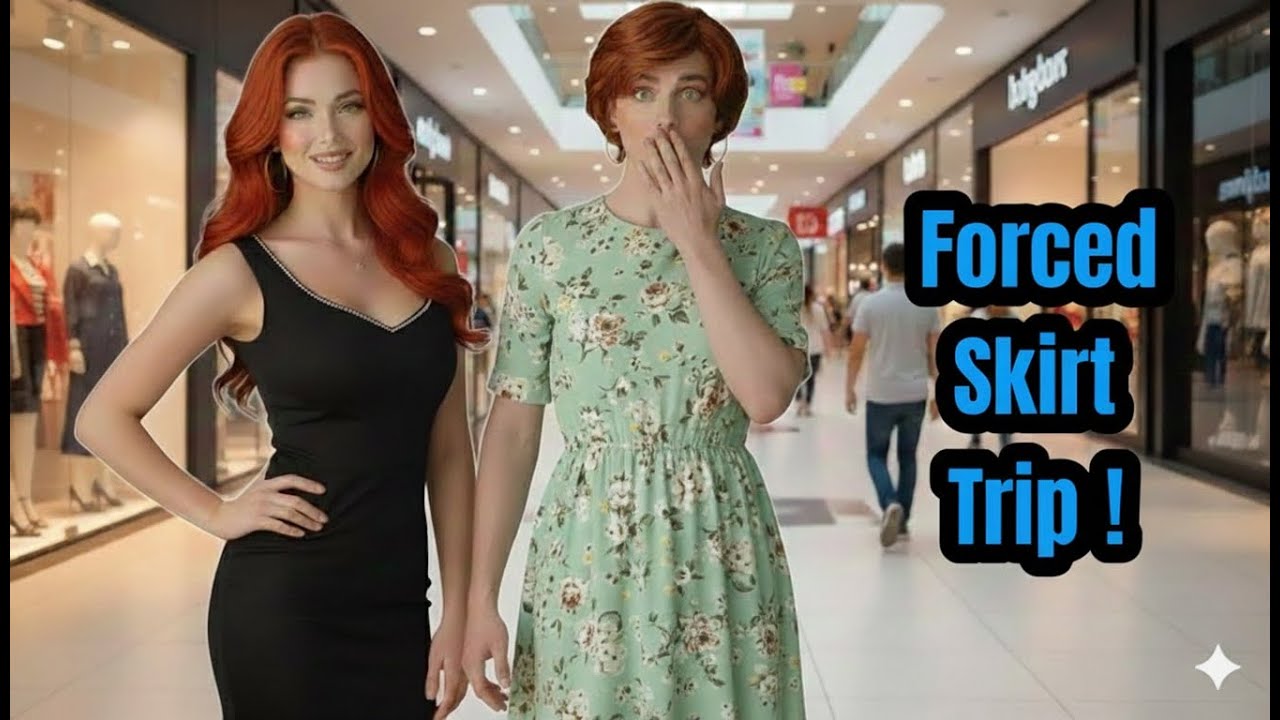 School Trip Disaster  Forced Into Skirts | Male to female FT MStuck in Heels