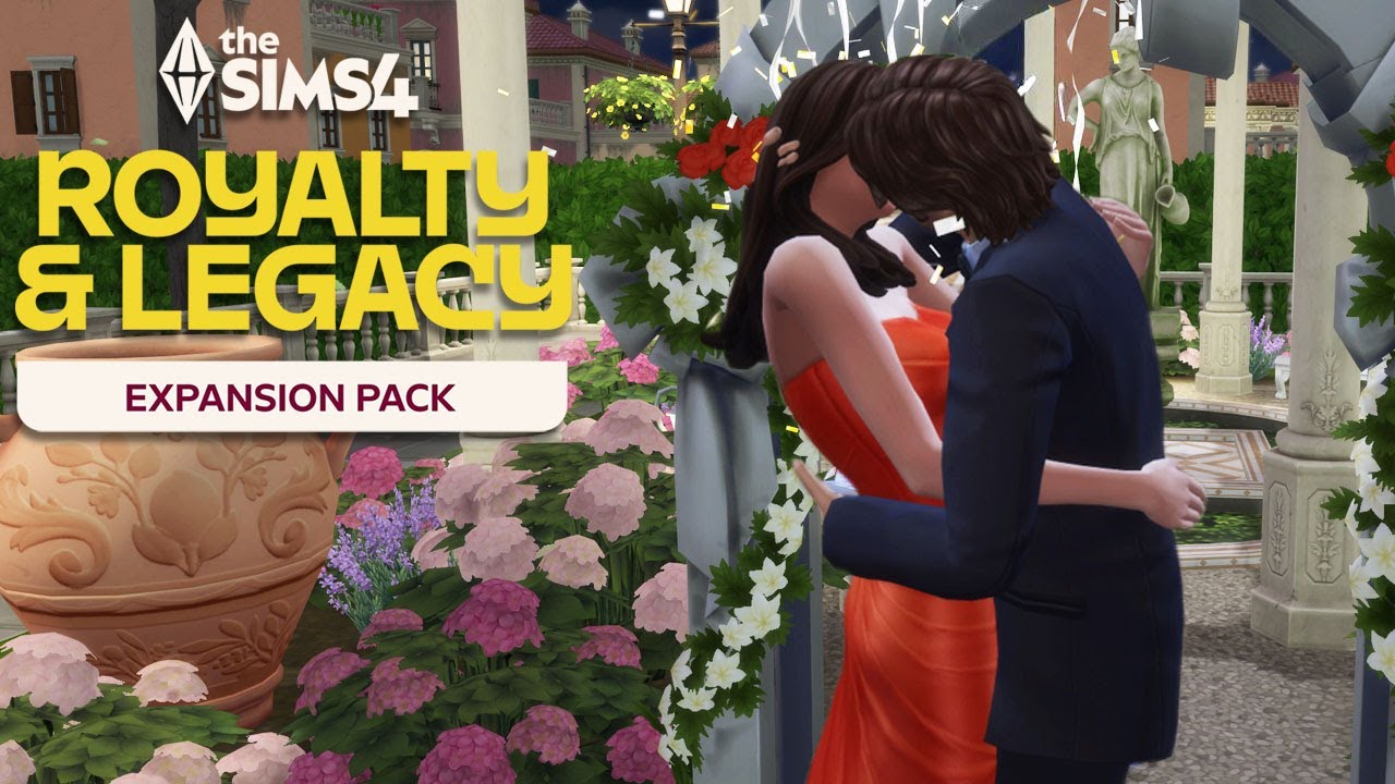 Королевская свадьба, на кону которой стоит всё, в Sims 4 Royalty & Legacy!
