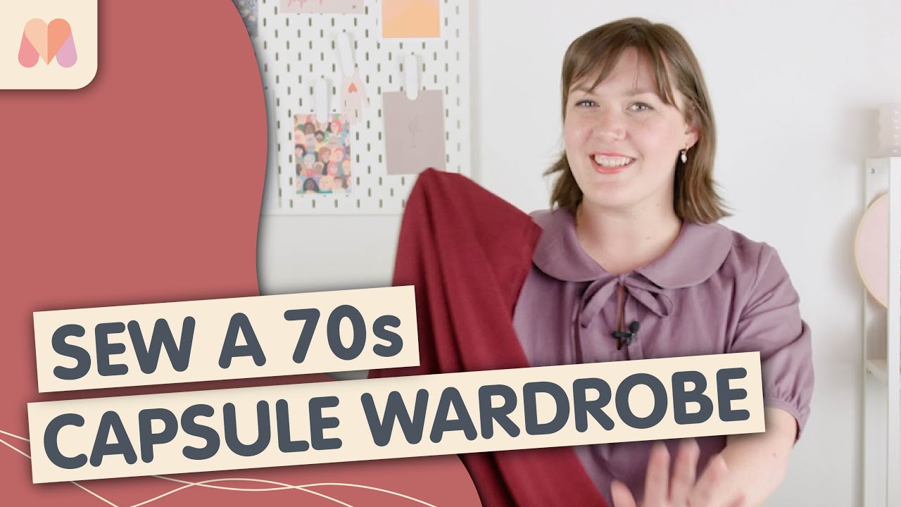 Create a 70s Capsule Wardrobe: Fabrics and Sewing Patterns