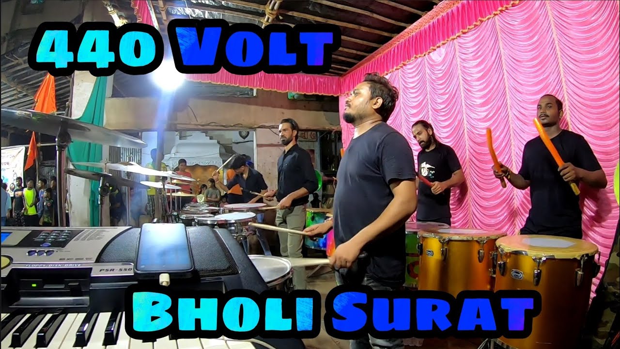 440 Volt + Bholi Surat | Melody Beats Jayesh ☎️-9967144365| Mumbai Banjo Party 2022