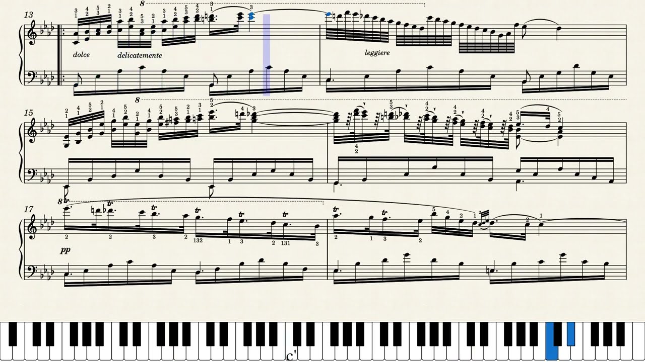 체르니 | Czerny 60 Etudes (School of Virtuoso) op.365 no.15