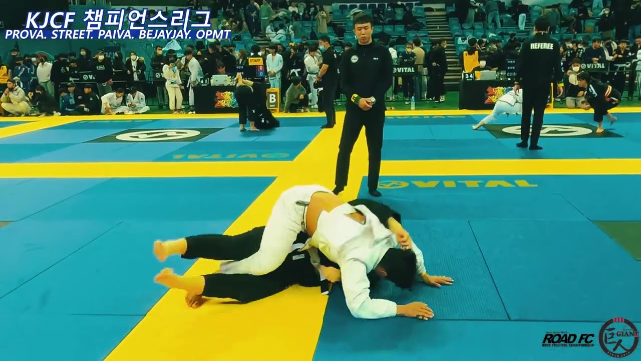 KJCF 챔피언스리그 주짓수대회 어덜트 남성 화이트 비기너  -88.3kg 8강 강희원 vs 윤성열(팀루츠 원당)