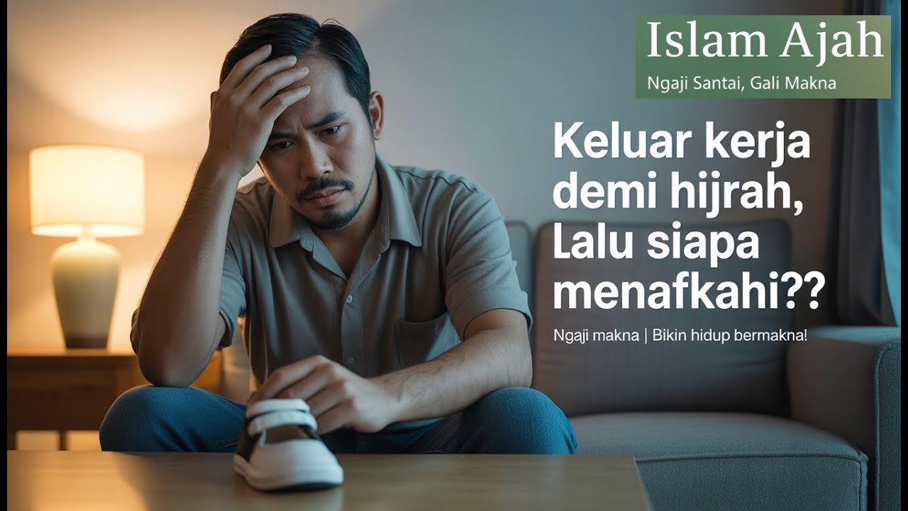 Keluar Kerja Demi Hijrah, Lalu Siapa Menafkahi?!