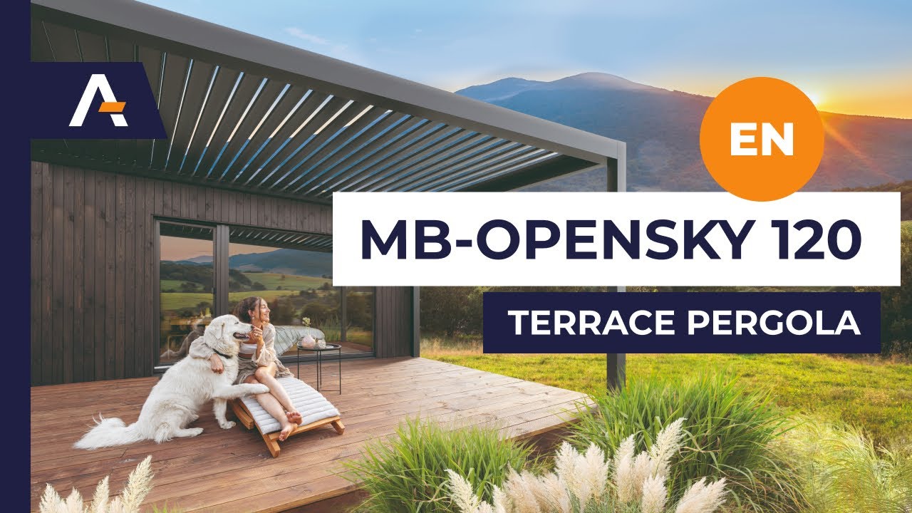 Aluprof MB-OpenSky 120 pergola system
