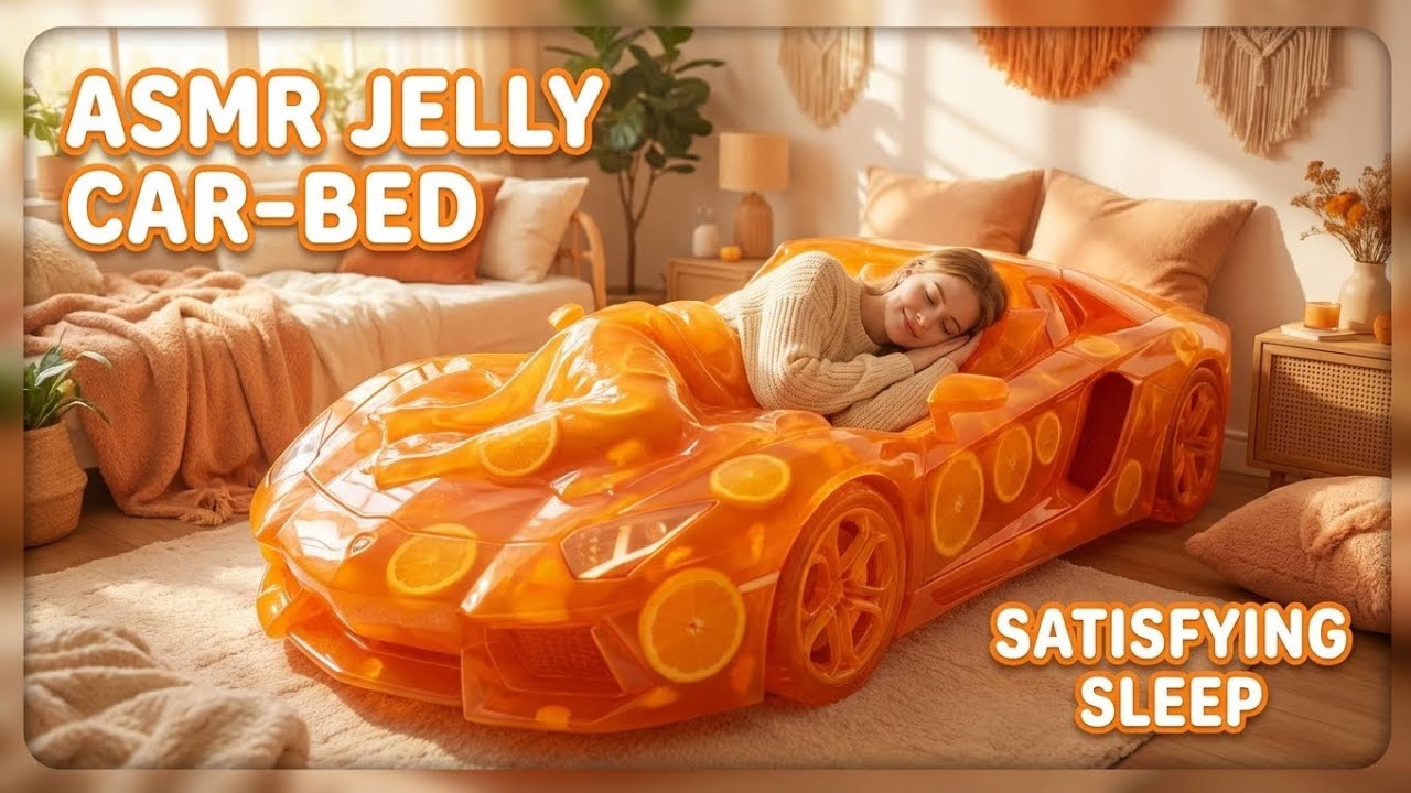 Which Dream Car Bed Would You Choose Sleep In 🛏️🚗 | Ultimate Oddly Satisfying Al ASMR Relaxation 