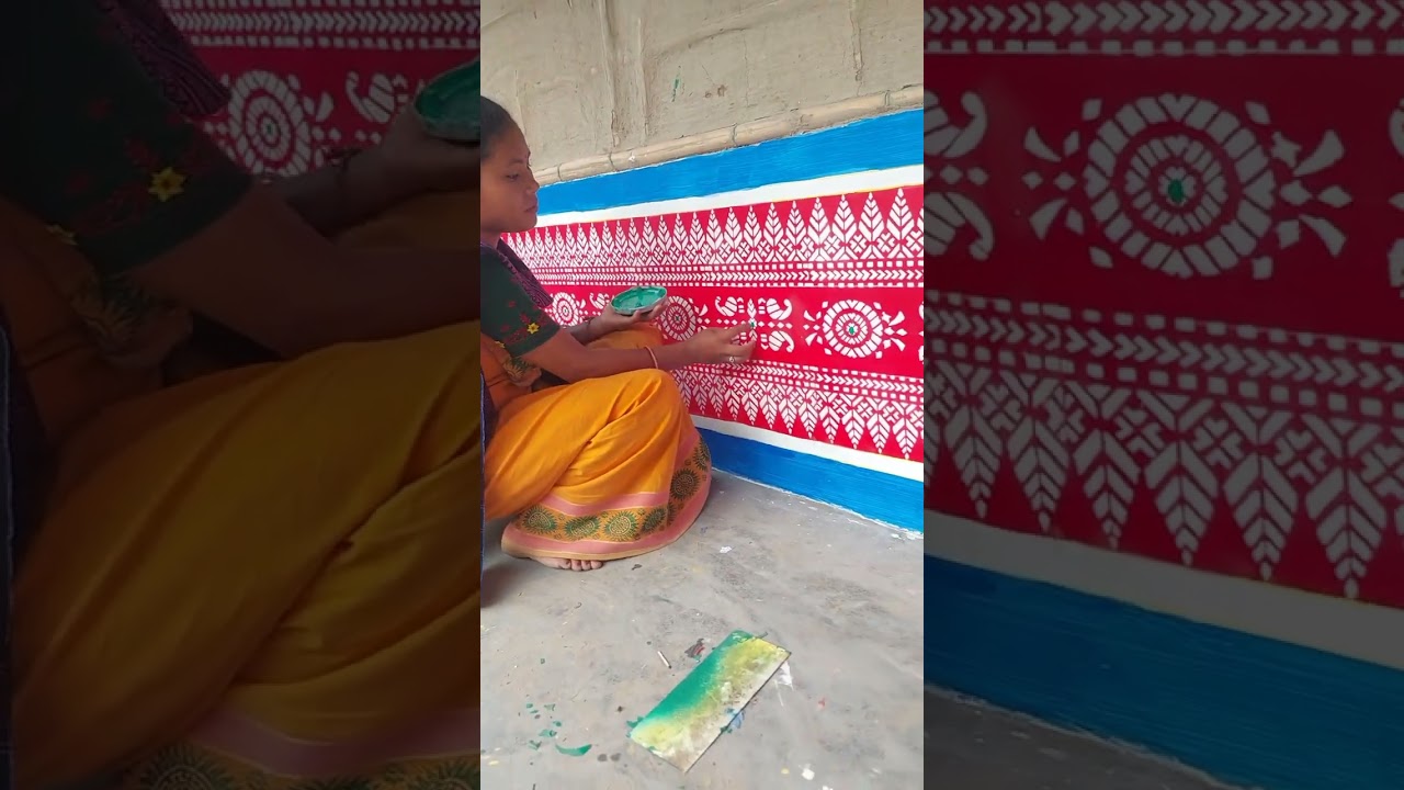 aronai danai Wall art #artistdhaneswarboro #shortvideo #aronai ar