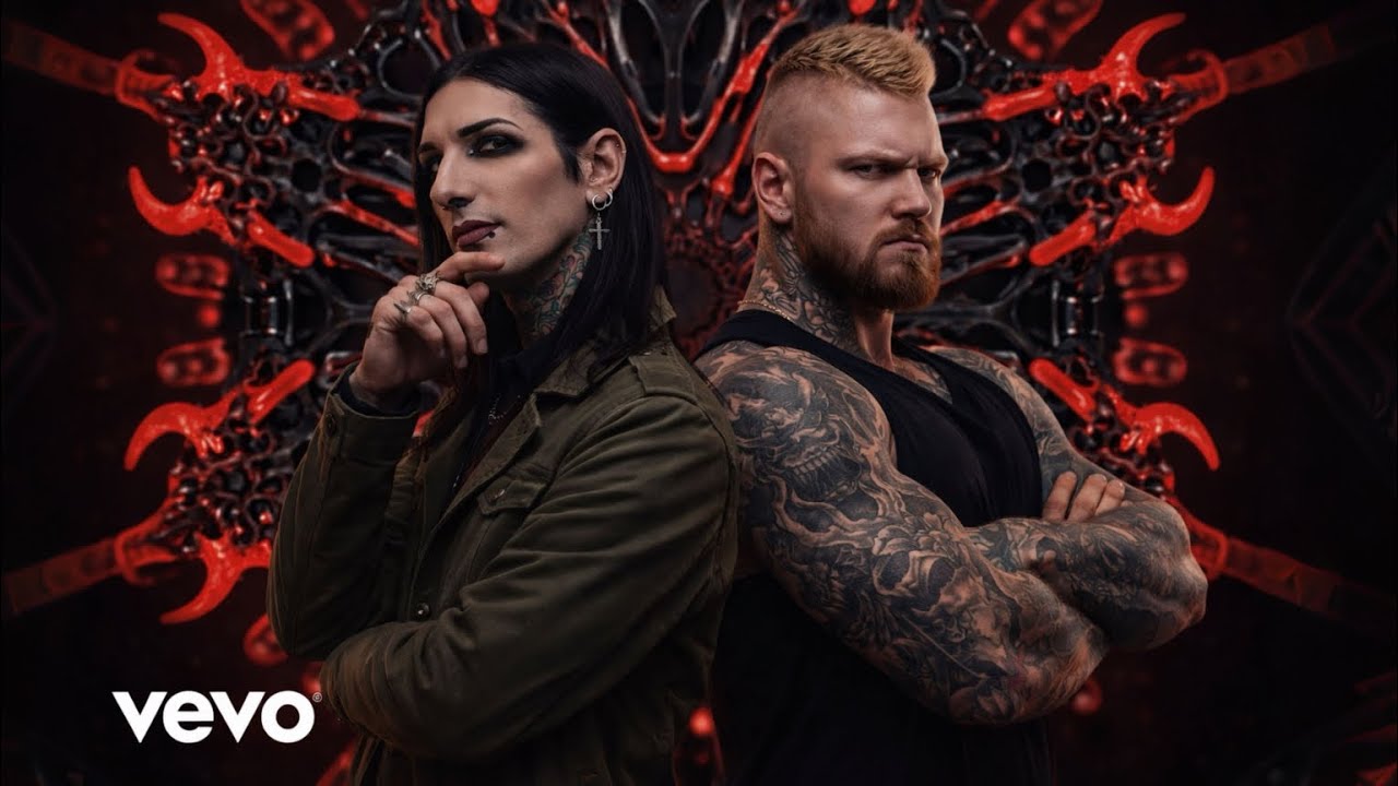Motionless in White feat Slaughter to Prevail Style - Neon Reliquary (Official Lyrics)