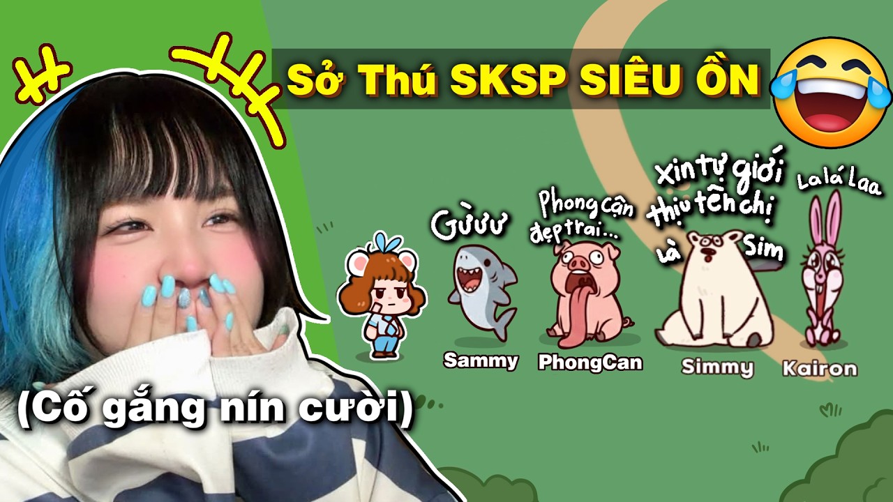 Simmy Nhịn Cười Khi XÂY SỞ THÚ SKSP Bằng GIỌNG NÓI (CẢNH BÁO ỒN)