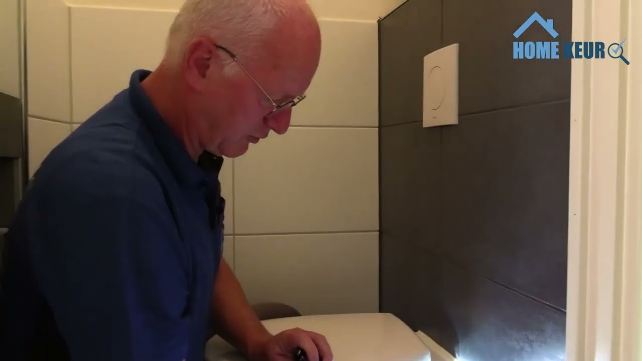 Lekkende WC gevonden tijdens bouwkundige keuring