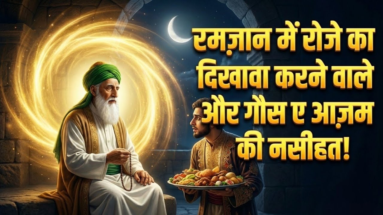 Ramzan Mein Roze ka Dikhawa | Gous e Azam ki Nasihat | Gous e Azam