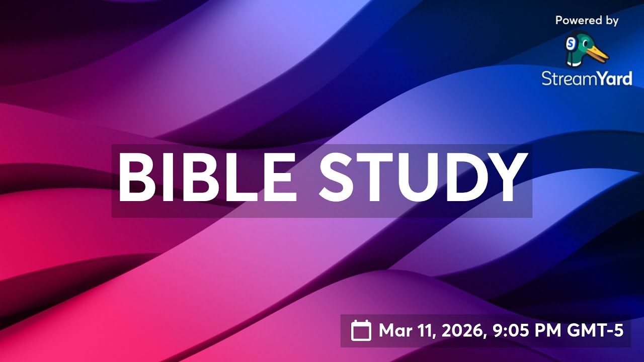 BIBLE STUDY