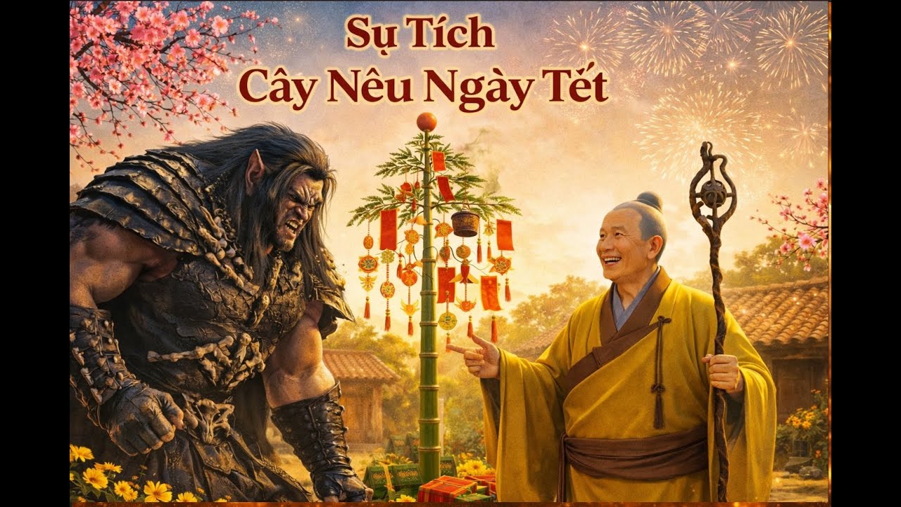 Truyện Cổ Tích Cây Nêu Ngày Tết | Cuộc đấu trí giữa người và quỷ | Huyền Ảo Cổ Tích 3D