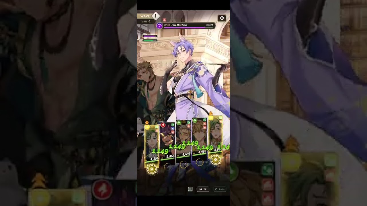 NU:Carnival Sorcerer's Trial &bull; Trial 40 || 3 stars || Lv.48 team