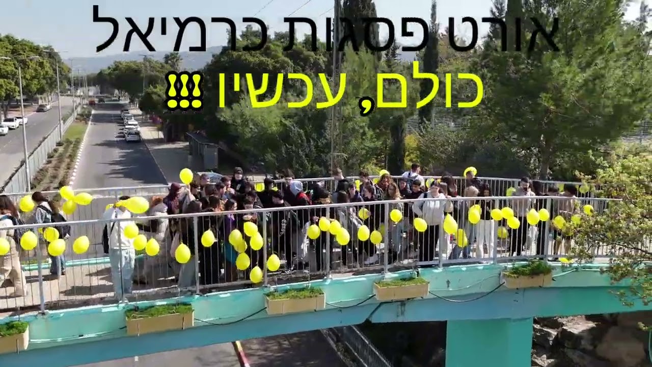 י500 ימים. הביתה כולם, עכשיו !!! בית ספר פסגות כרמיאל