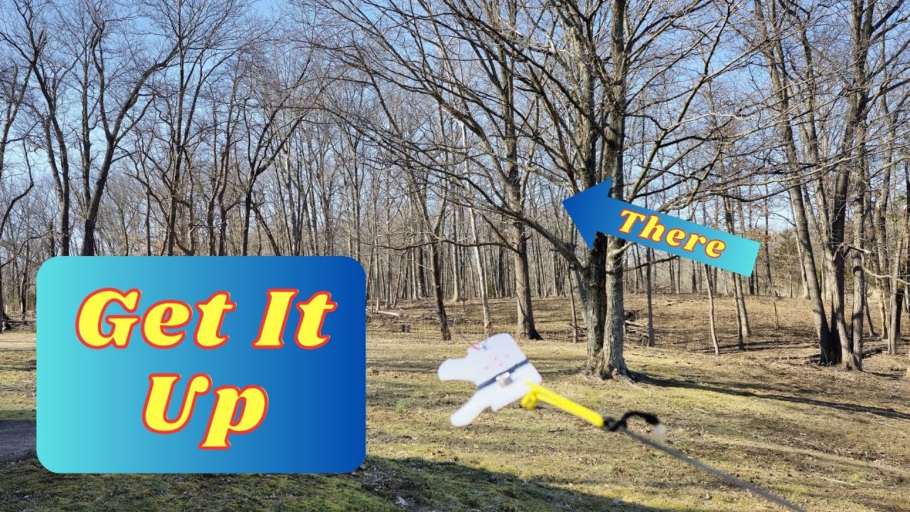 How To Get An Antenna In A Tree - Arborist Throw Line