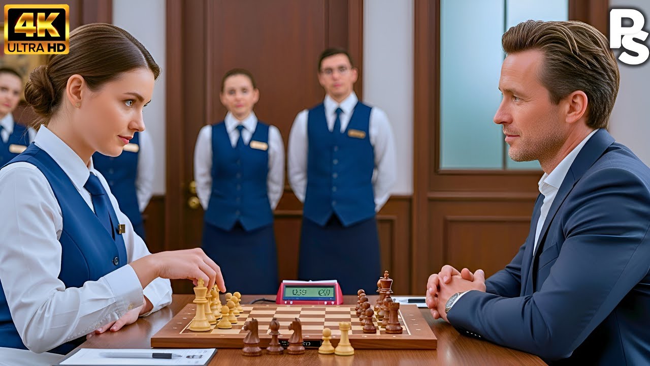 Миллиардер ради развлечения бросил официантке вызов и сыграл в шахматы. Через несколько секунд он...