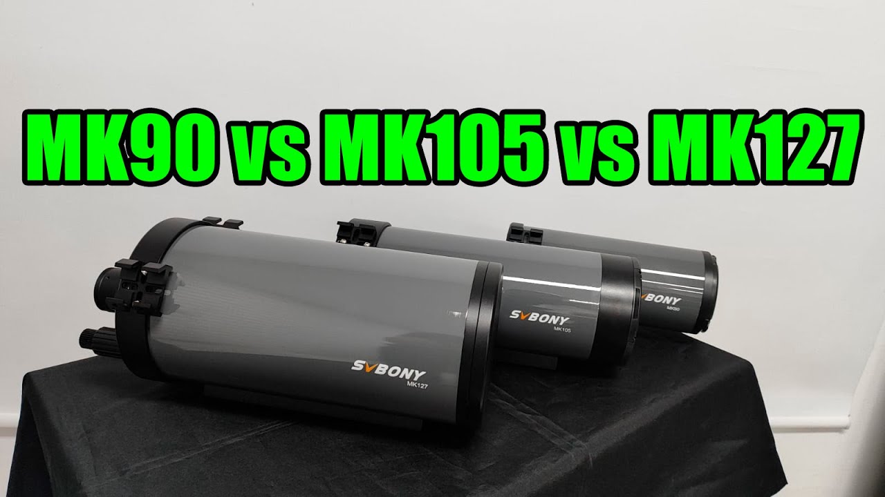 ⭐ Review y diferencias entre 🔭 telescopio SvBony MK90 MK105 MK127