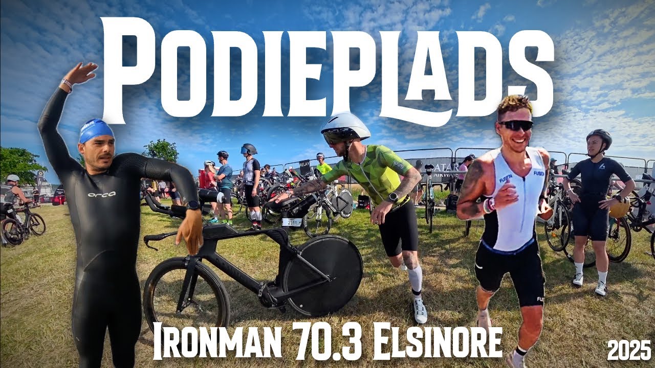 Vi slog en OL legende og fik en podieplads! | Ironman 70.3 Elsinore 2025