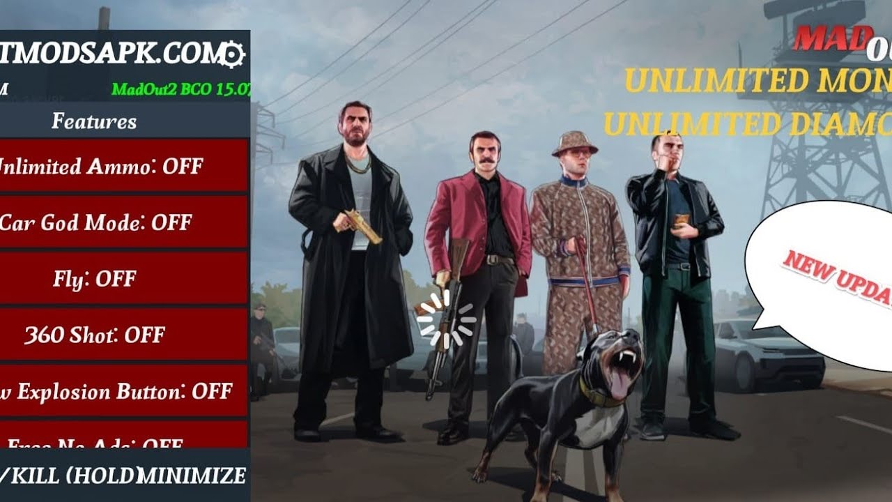 GET RICH IN MADOUT 2 : unlimited money and diamonds 😱😱#hack #madout2 #madout2newupdate #viralvideo