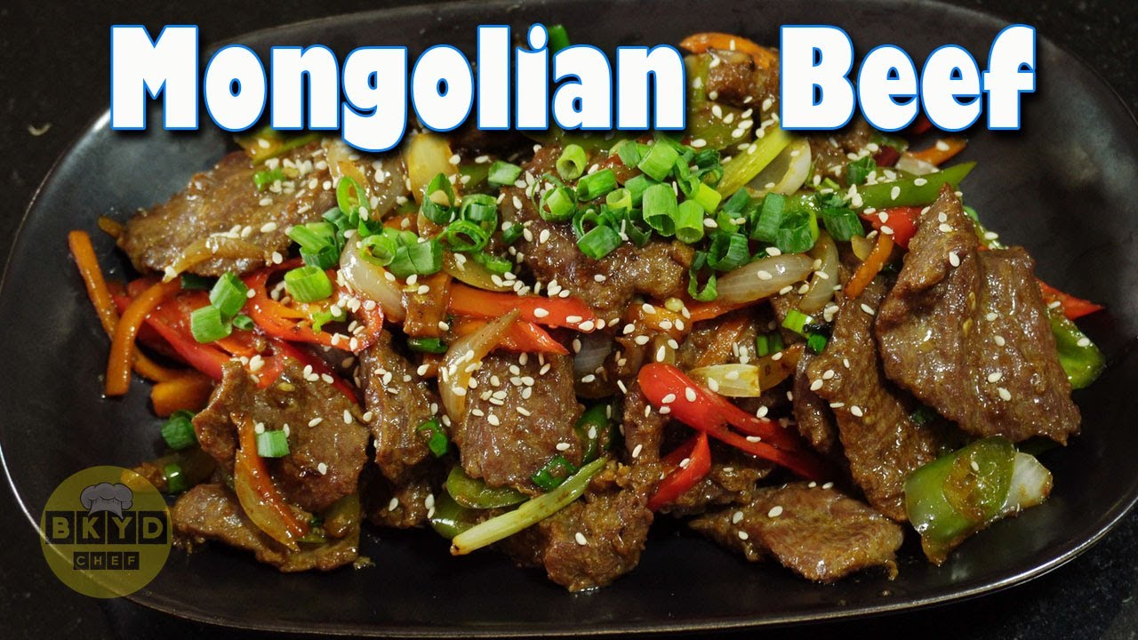 Mongolian Beef – How to make Mongolian Beef – Easy Mongolian beef recipe