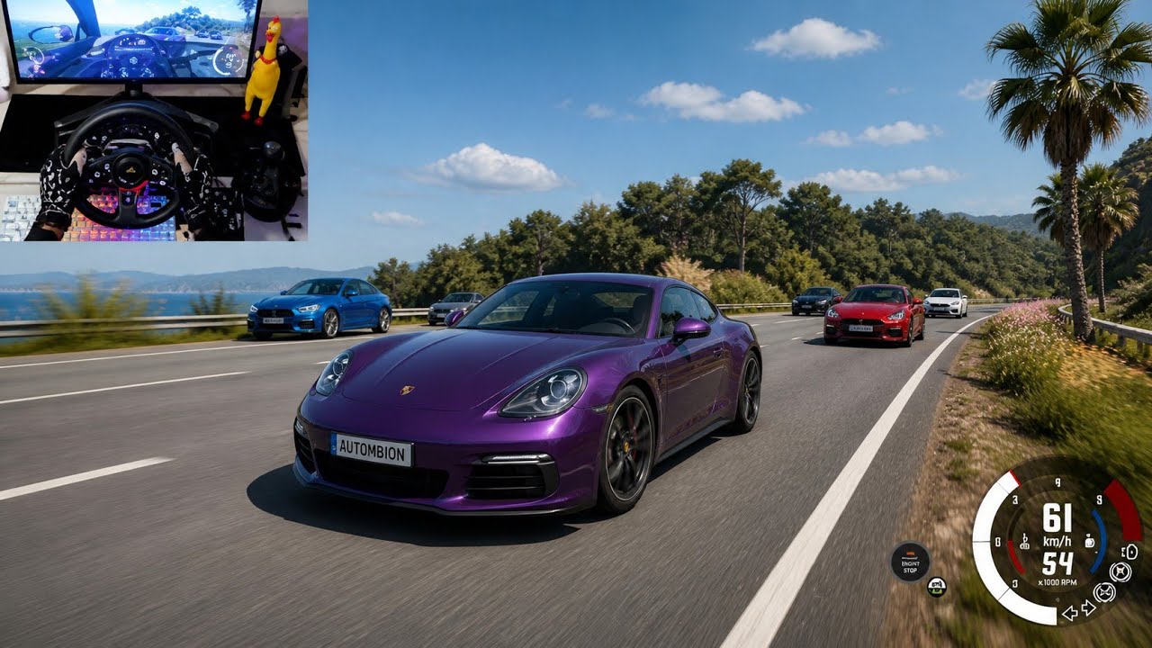 INSANE Porsche Crashes 💥 | Logitech G29 | BeamNG Drive 