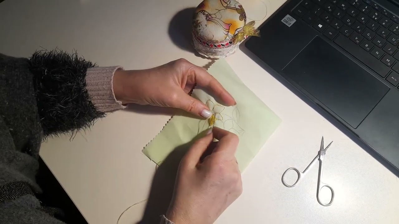 Вишивка гладдю. 1