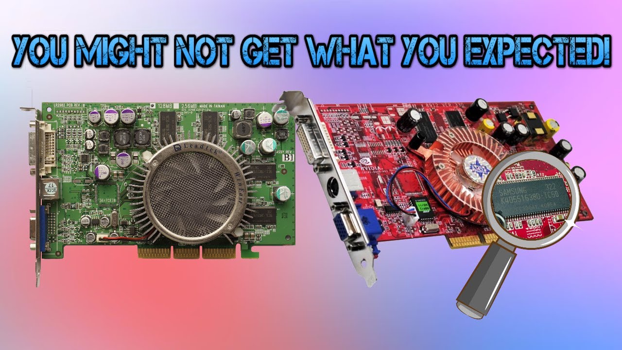 Be Careful When Buying One of THESE Old Graphics Cards for RETRO GAMING