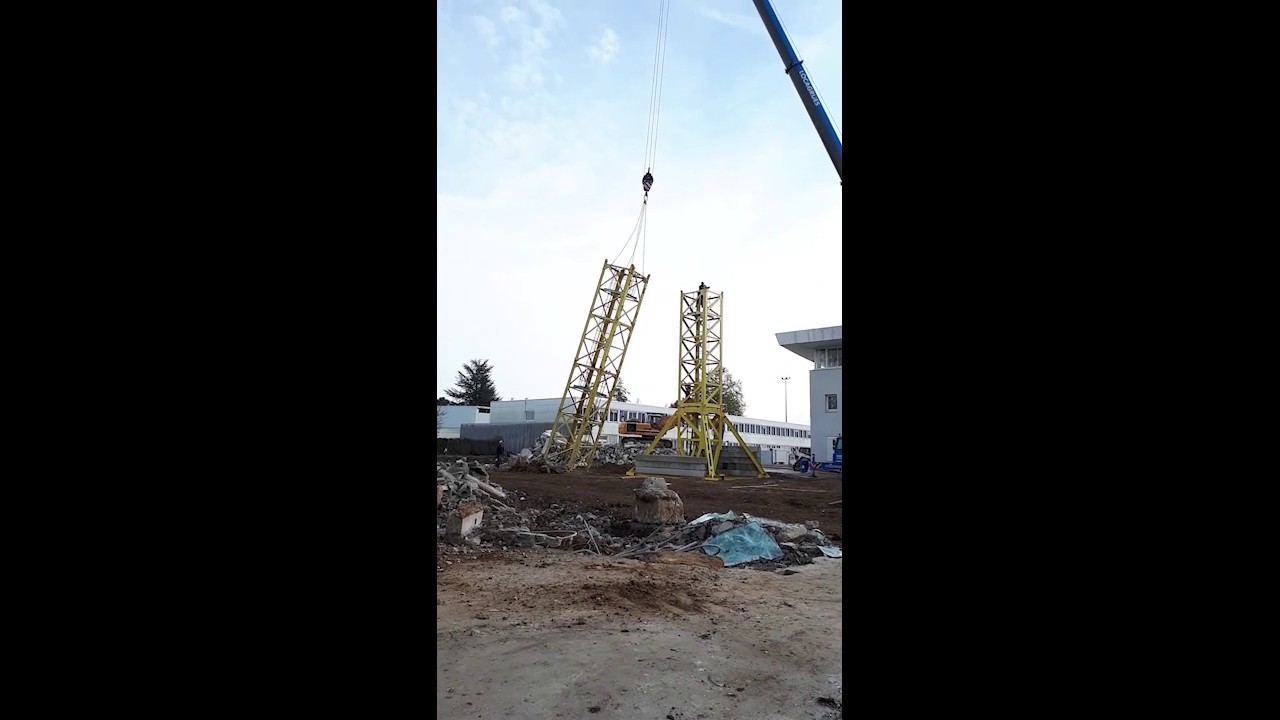 INSTALLATION DE GRUE