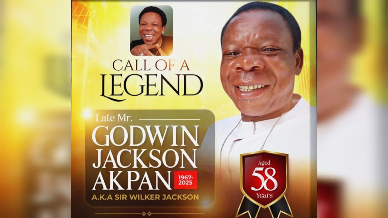 Funeral Service in Honour of Late Mr. Godwin Jackson Akpan A.K.A Sir Wilker Jackson,Music Super Star