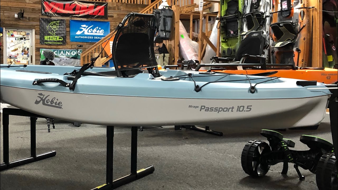 I bought a beginner kayak | 2019 HOBIE PASSPORT unboxing and walk through
