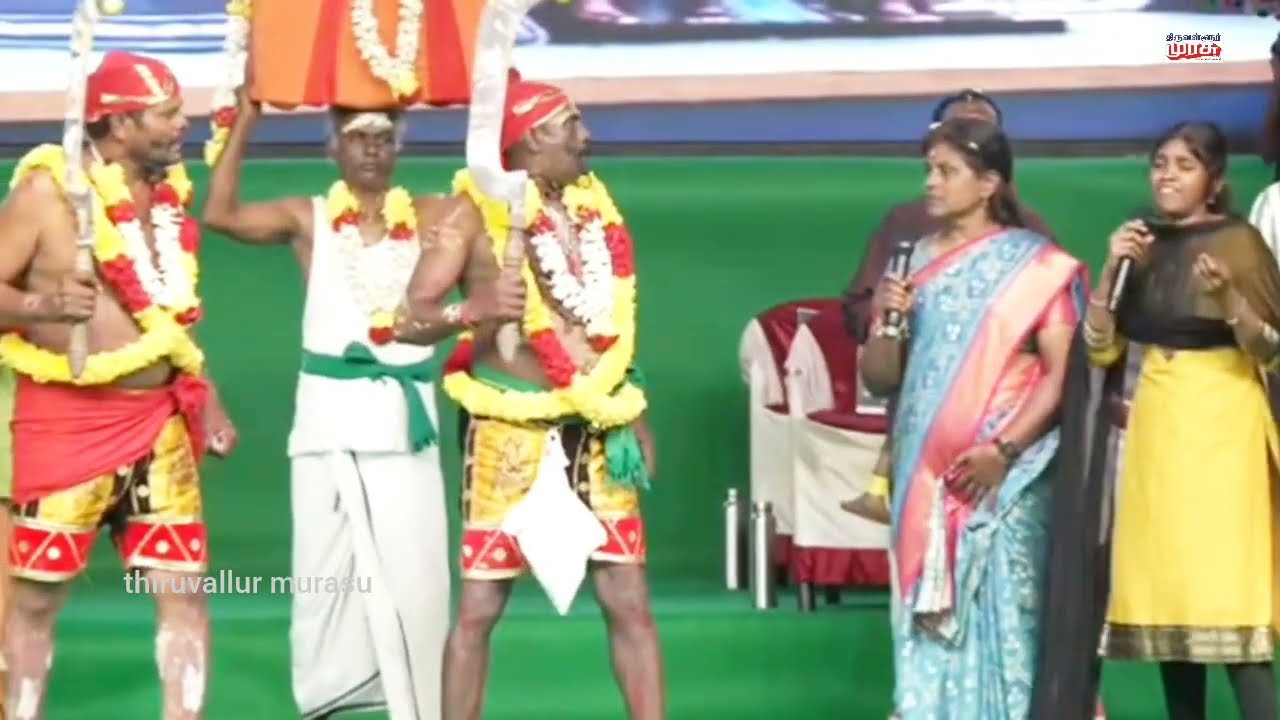NTK வேட்பாளர்கள் அறிமுகம் கூட்டத்தில் கருப்பு சாமிி நாடக ம். நாம் தமிழர் கட்சி #murasu #thiruvallur