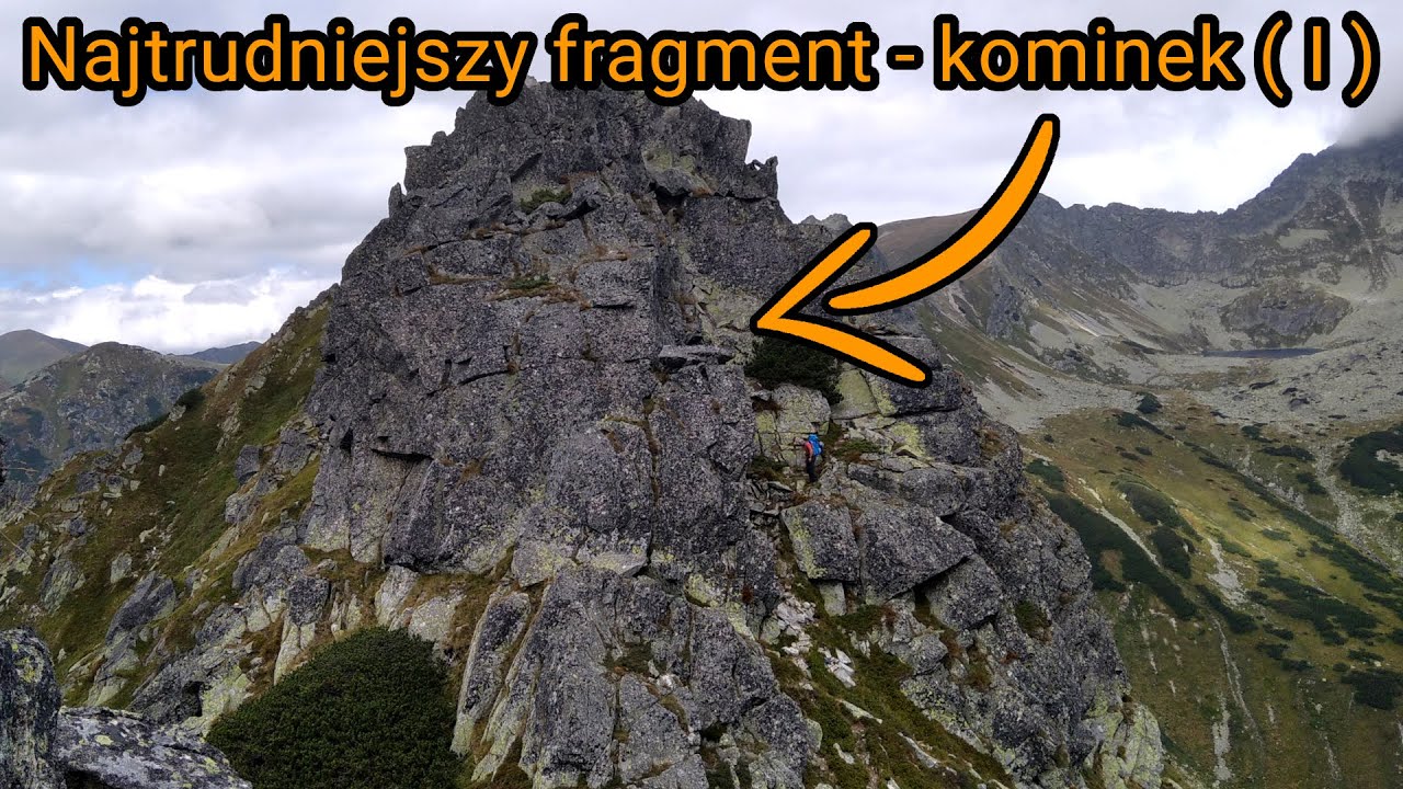 Szpiglasowy Wierch - Gładka Przełęcz granią (Liptowskie Mury) 03.09.2022