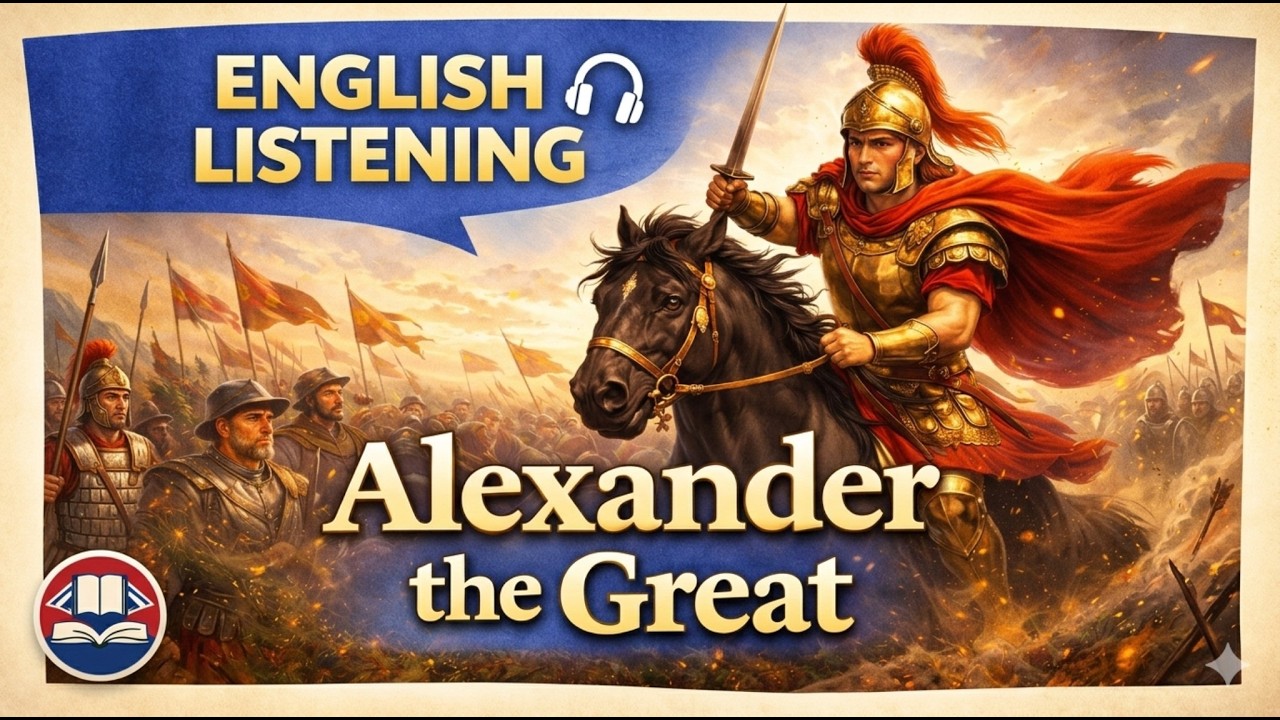 Learn English Through History | Alexander the Great Story | Listening Practice