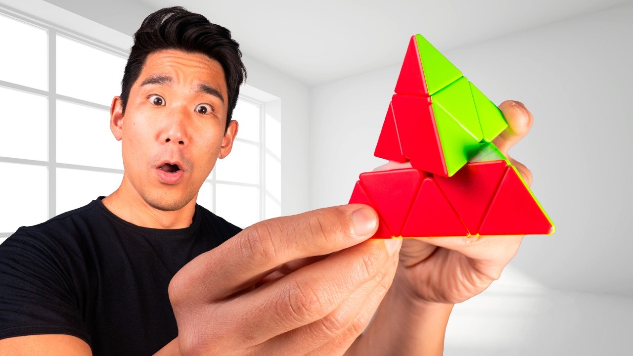 Resolvendo o Pyraminx SEM TUTORIAL