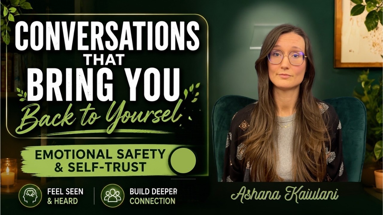 Conversations That Bring You Back to Yourself