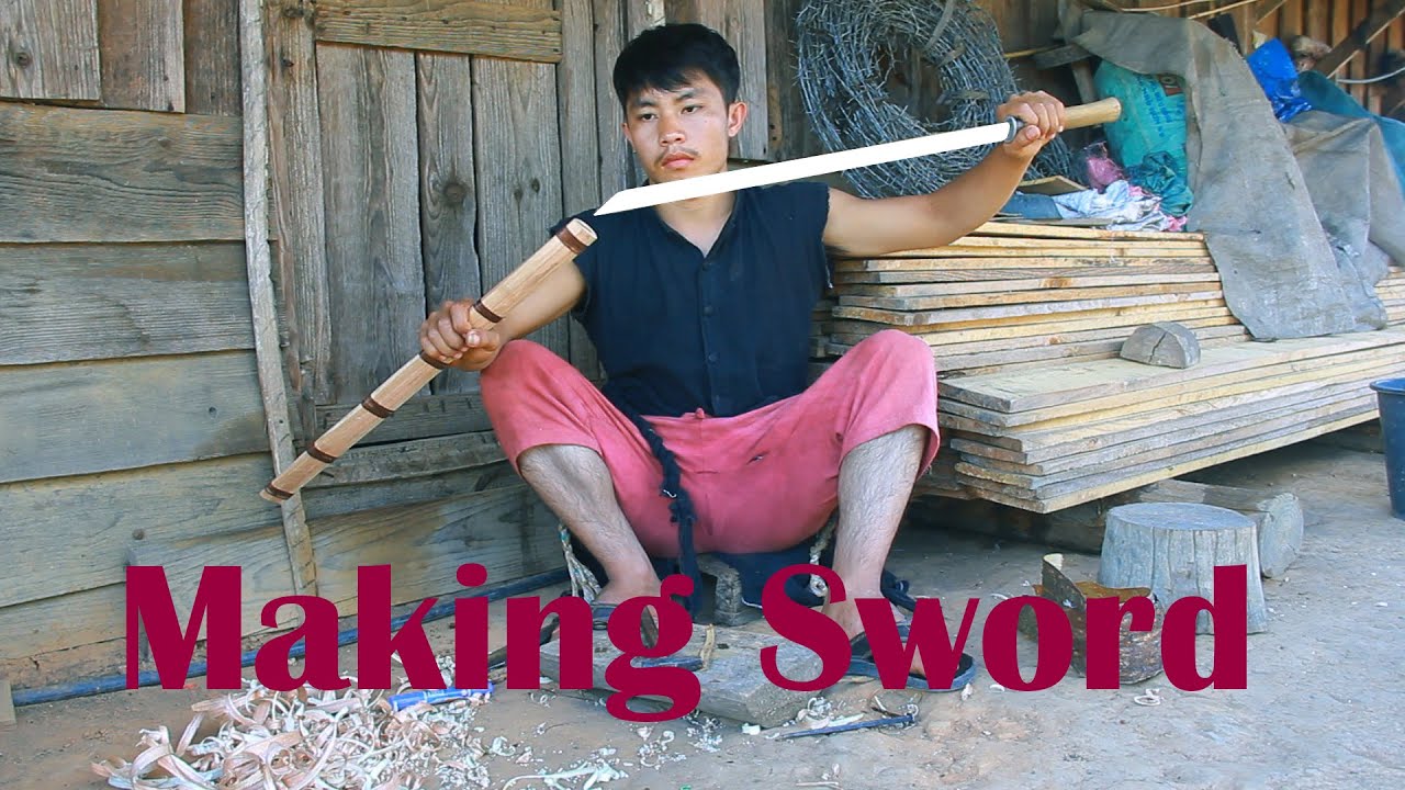 technology making beautiful sword from Steel for your movie showing easy way