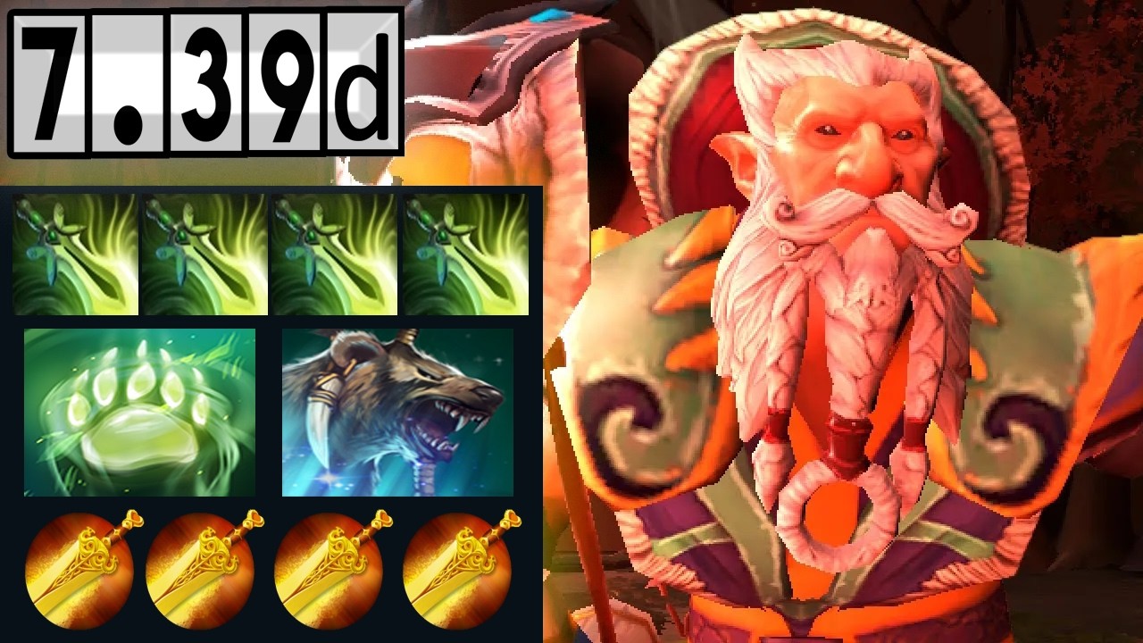 Lone Druid - 3 Pos! [Full Match Gameplay Dota 2] 7.39d