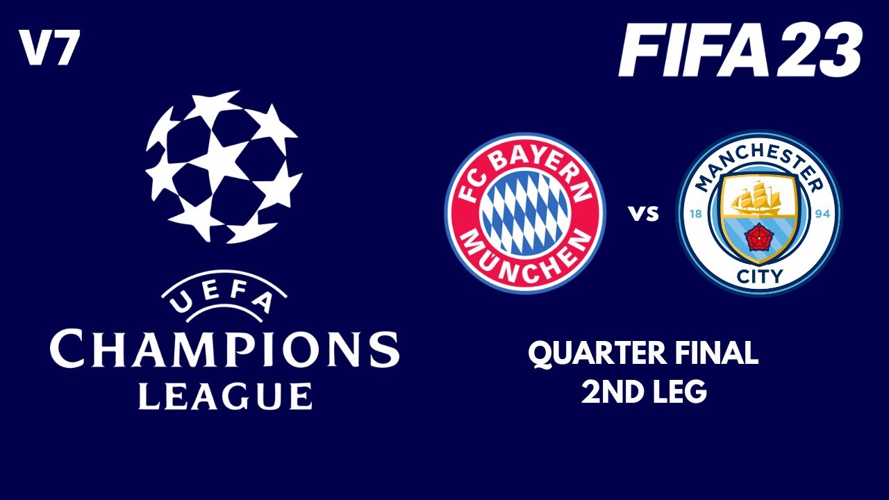 BAYERN MUNICH vs. MANCHESTER CITY | UEFA CHAMPIONS LEAGUE | FIFA 23 (FULL GAMEPLAY)