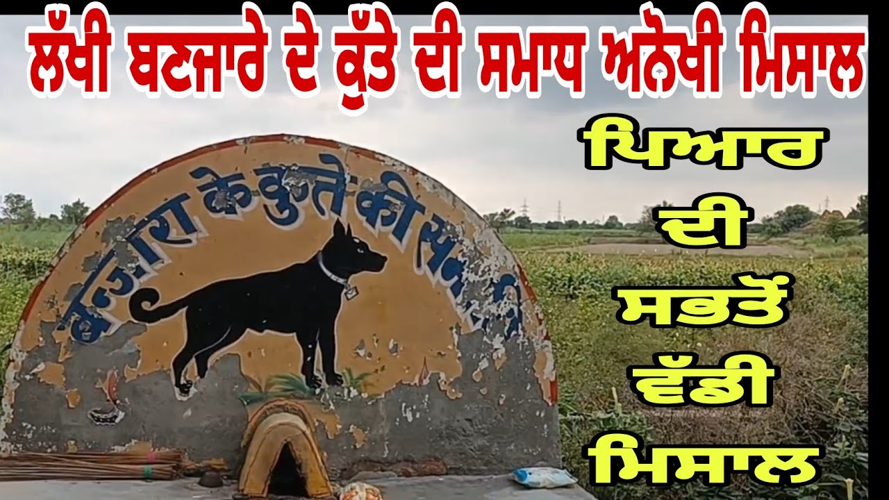 ਲੱਖੀ ਬਣਜਾਰਾ ਦੇ ਕੁੱਤੇ ਦੀ ਸਮਾਧ ਪਿਆਰ ਦੀ ਸਭਤੋਂ ਵੱਡੀ ਮਿਸਾਲ Lakhi Banjara Ke Kutte Ki Samadhi