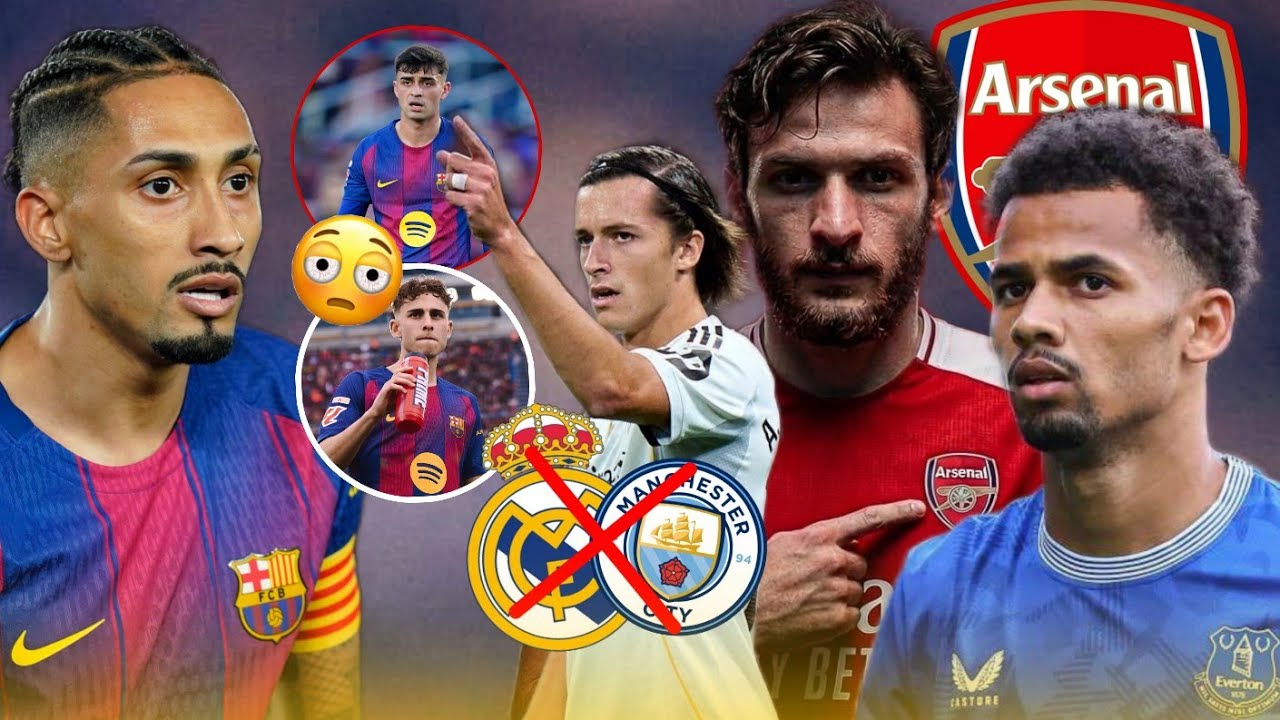 🚨Barça Fatigué avant déplacement LDC..iliman ndiaye vers arsenal..carreras forfait city vs real 