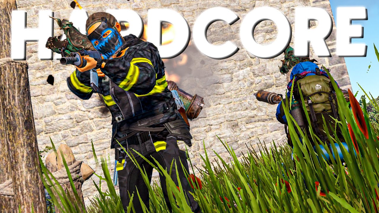 ESTO PASA CUANDO INTENTAS RAIDEAR EN UN SERVER HARDCORE | Rust Tore 1005