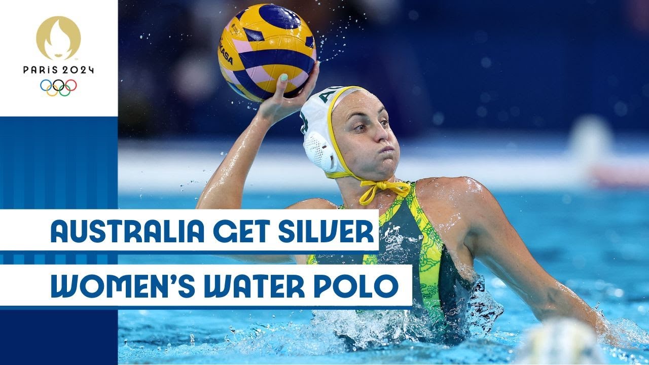 Australia Get Silver 🇦🇺 | Women's Water Polo | #Paris2024 Highlights