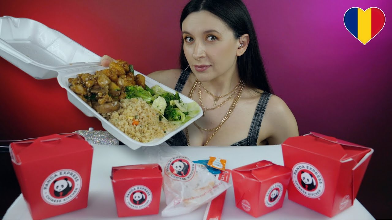 Mukbang American/Chinez *ASMR în Română