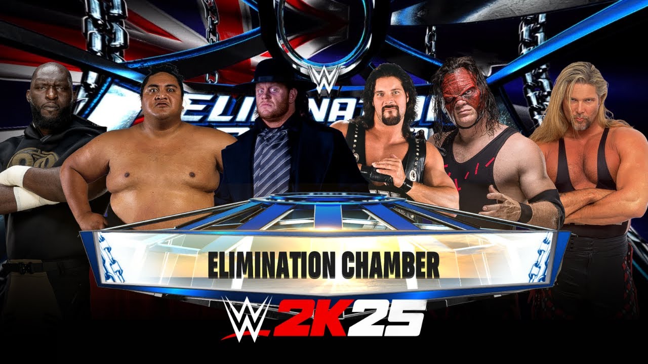 WWE 2K25 | Elimination Chamber Match • WWE Full Match [ 4K60 ]