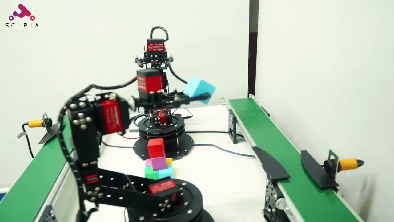 Arduino Robotic Arm with Teach Function for Robot Automation (SCIPIA ROBOCON)