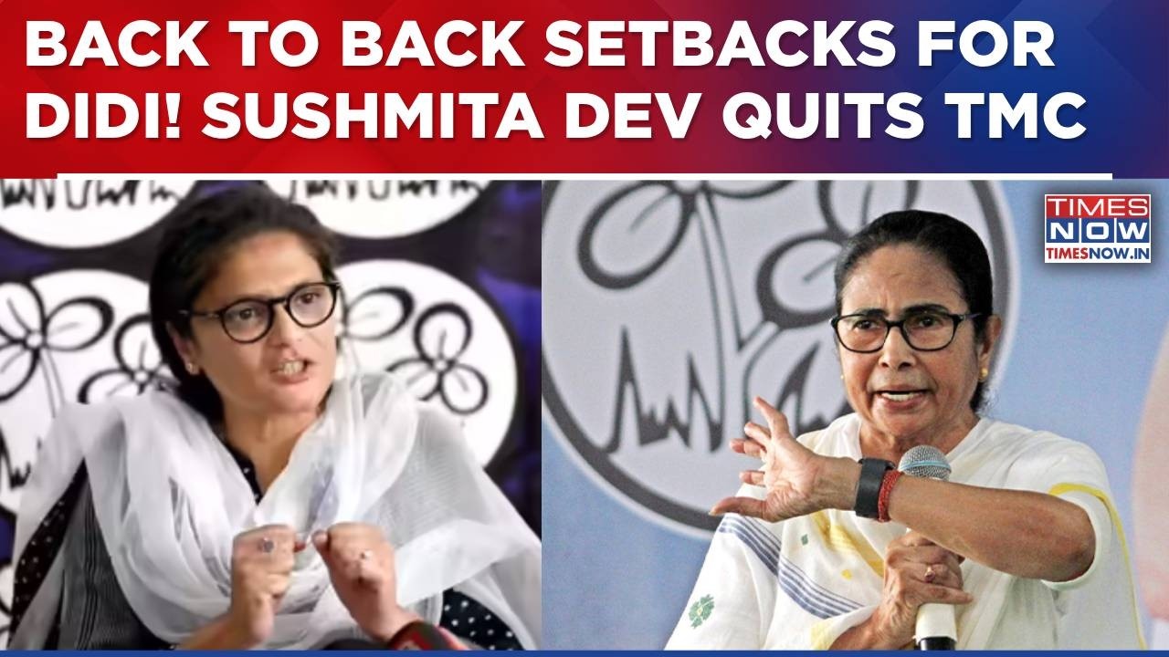 TMC MP Sushmita Dev Quits Party In Another Setback For Mamata; Saugata Roy 'Downplays' The Churn